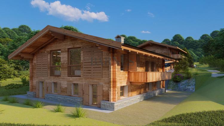 Project "Les Mérils" New chalets in an idyllic setting
