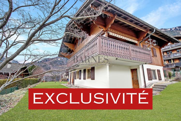 Lovely chalet, in the heart of the village, with 2 apartments.