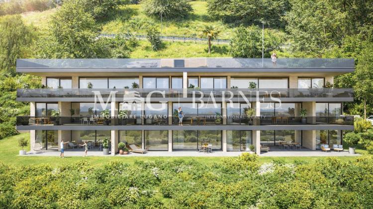 Lugano, Pregassona: New 3.5-room panoramic apartment