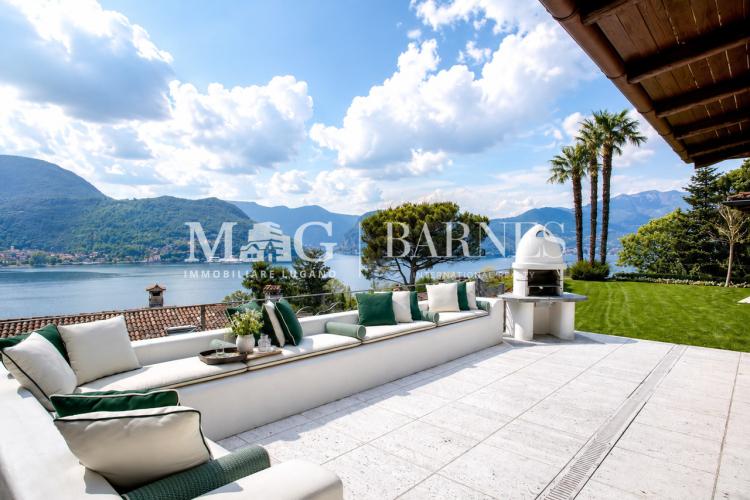 Lugano: 6-room lake view villa, exclusive opportunity