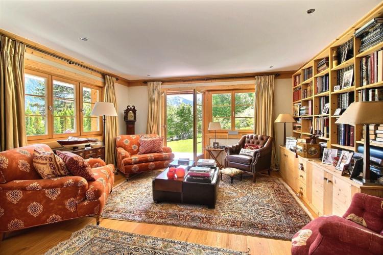 Château-d'Oex - Exceptional apartment with a large private garden