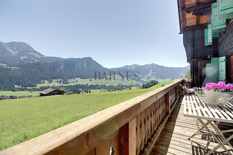 Unique chalet  with stunning views and a large barn