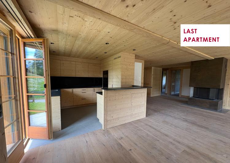 Schöne moderne Wohnung mit grossem Garten