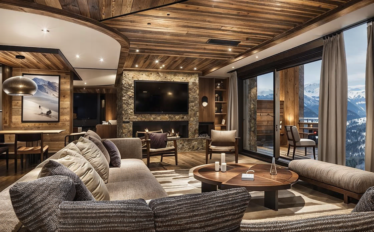 Exceptional Apartment in Méribel - Lac Bleu, a New Ski-In/Ski-Out Development