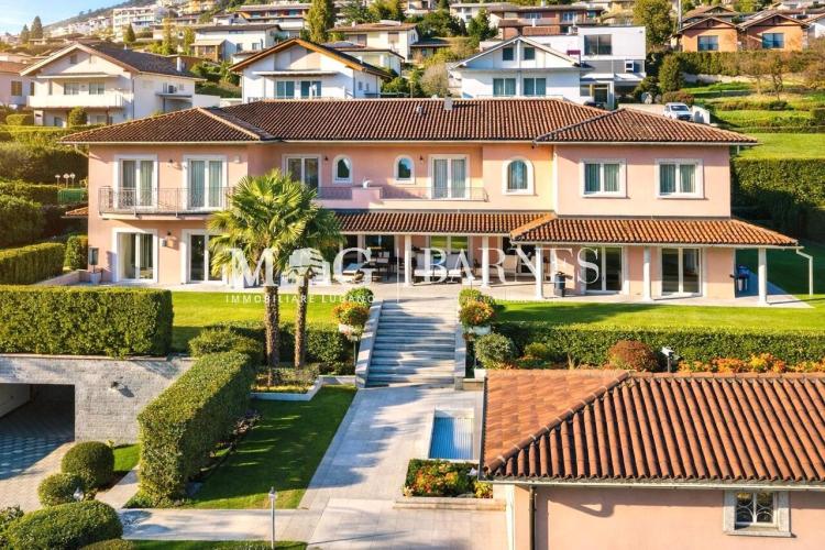 Lugano: Elegant Villa with pool and annexe