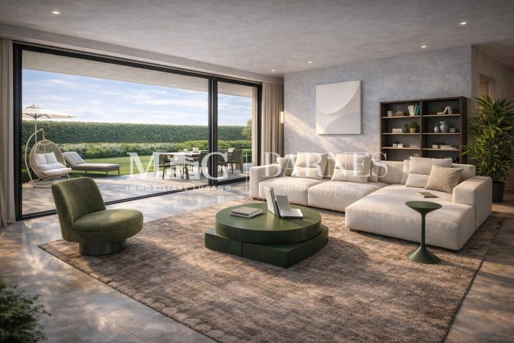 Lugano, Pregassona: New 4.5 room apartment with garden and view