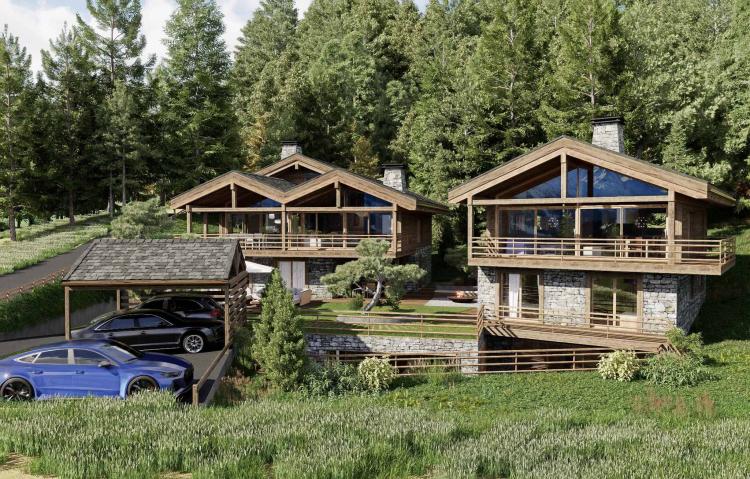 Magnificent and luxurious chalet to be built – ski-in / ski-out