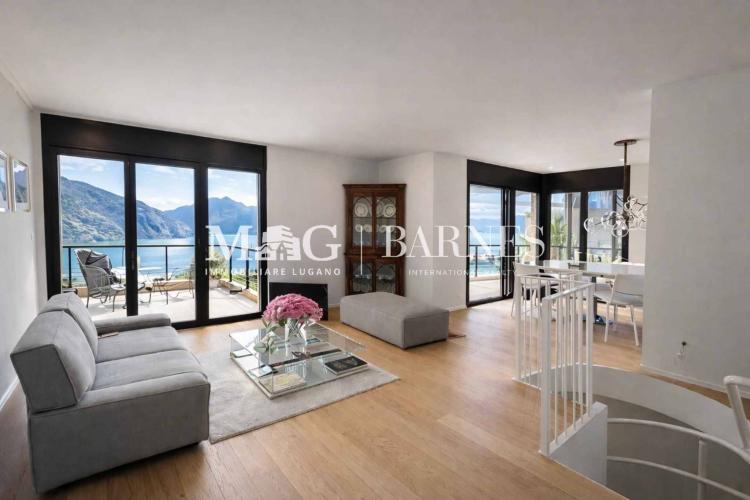 Lugano, Castagnola: 5-room duplex apartment with lake view