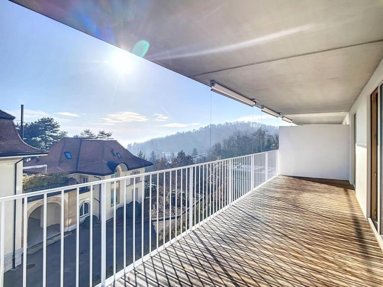 3.5 room apartment with view of the Alps