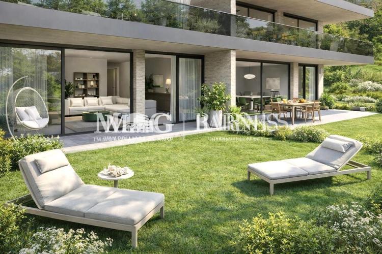 Lugano, Pregassona: New 3.5 rooms with private garden