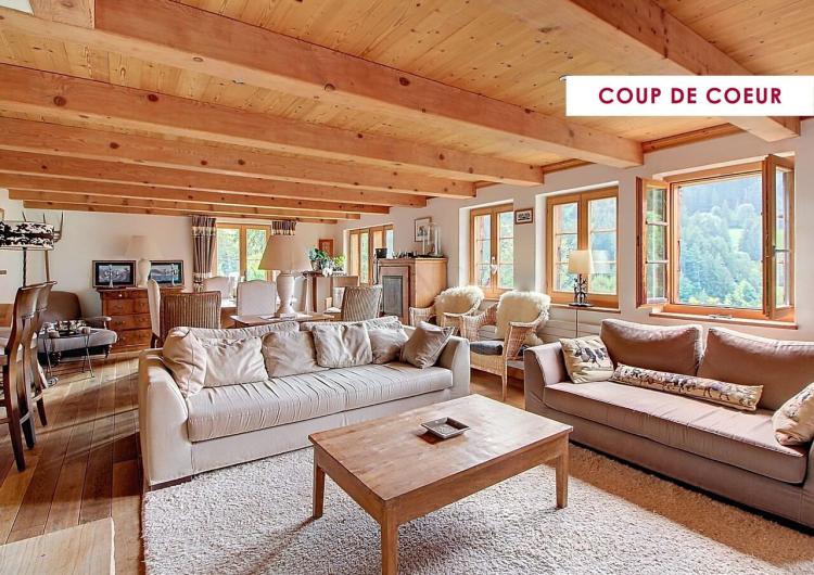 Magnificient traditional chalet with 2 apartments