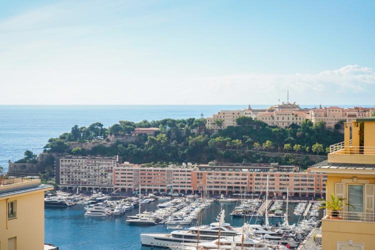 MONTE-CARLO - CENTRE - 3 PIÈCES BOURGEOIS - VUE MER