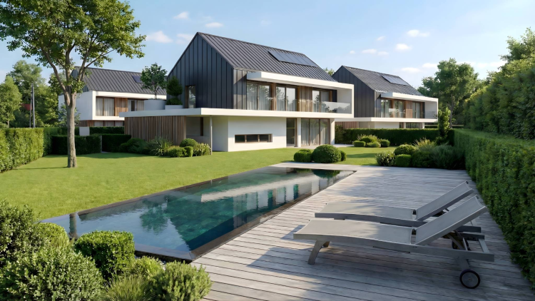 DOMAINE DE BELLEVUE - Construction de 8 villas de standing