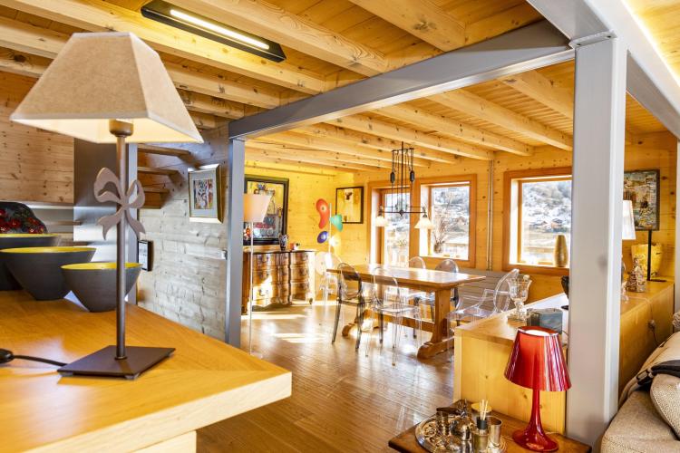 Prestigious chalet - Panoramic view - 10 minutes from the Grimentz estate - Zinal