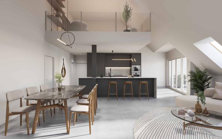 New: New 5.5 room apartment with lake view