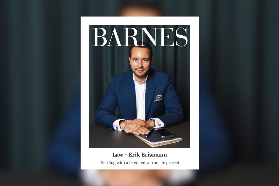 BARNES Magazine Switzerland #20: Erik Erismann – Tax regime
