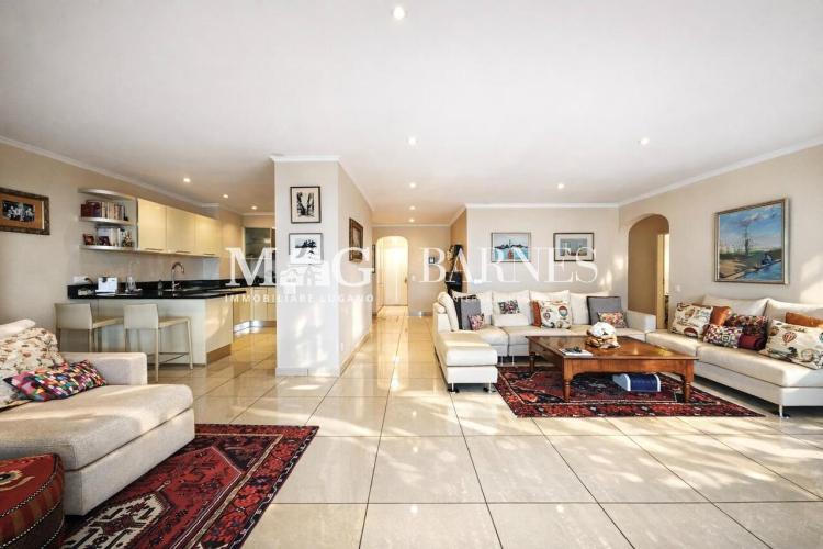 Lugano: 5.5-room apartment with private garden and terrace