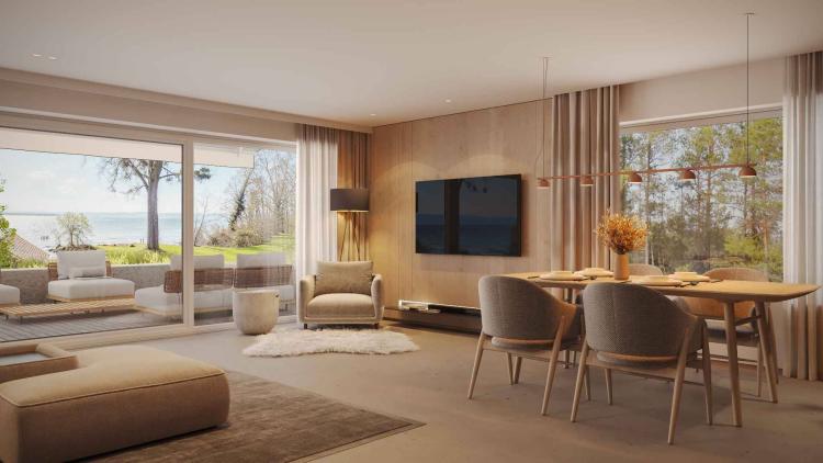 Les Rives de Gorgier – 9 adjoining villas by the water