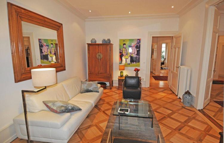 Stamp and standing Close to the lake