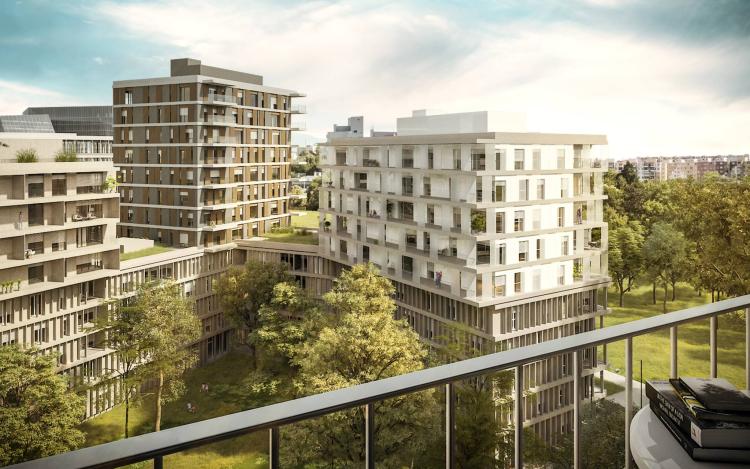 Quartier de l'Etang_ Lot D3.1_52-9.02 _2.5 rooms on the 5th floor in Development Zone _ MAIN RESIDENCE FOR 10 YEARS COMPULSORY