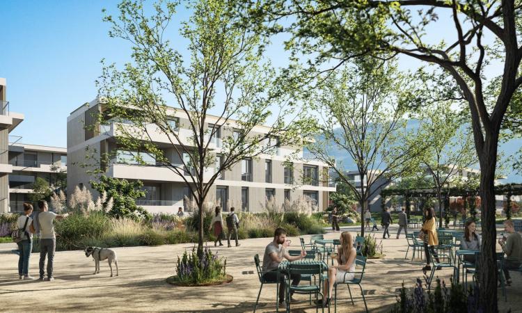 Le Parc des Crêts, Bright 4-room apartment on the 1st floor - E1-06-18