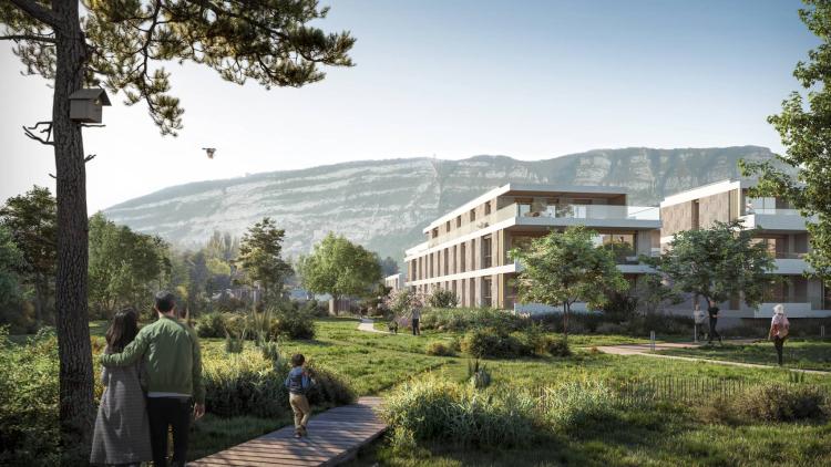 Le Parc des Crêts - PHASE 2, Bright 4-room apartment