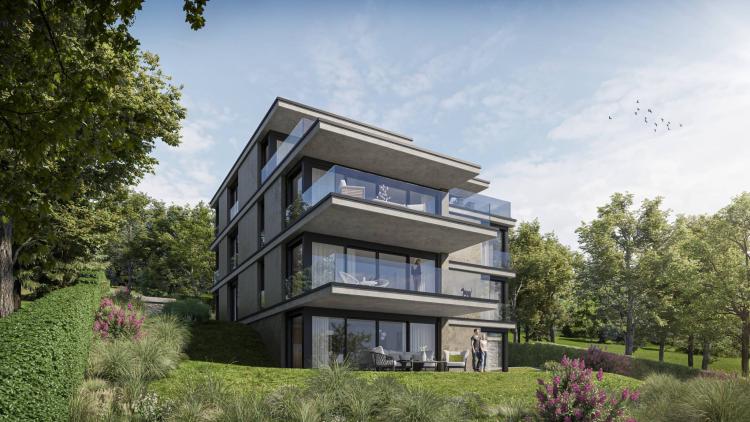 Bright and contemporary 3.5 room apartment with private garden