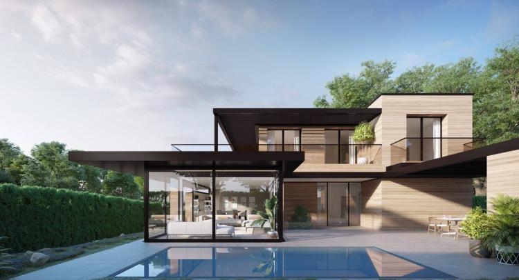 L'ALCANTARA - Villa A - Luxurious contemporary detached house on plans