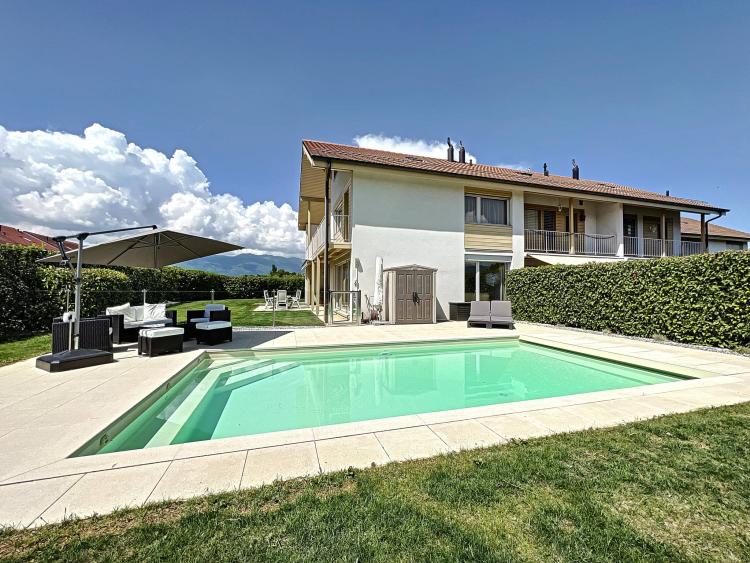 Magnificent gabled village house with swimming pool