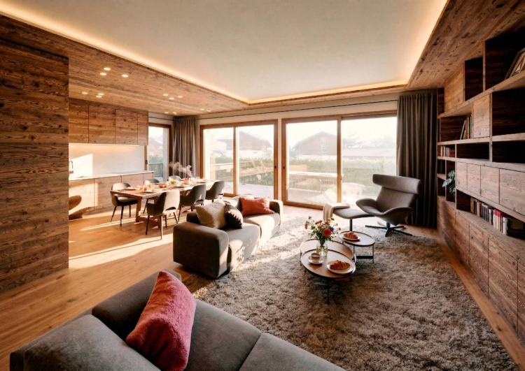 Superb garden-level apartment