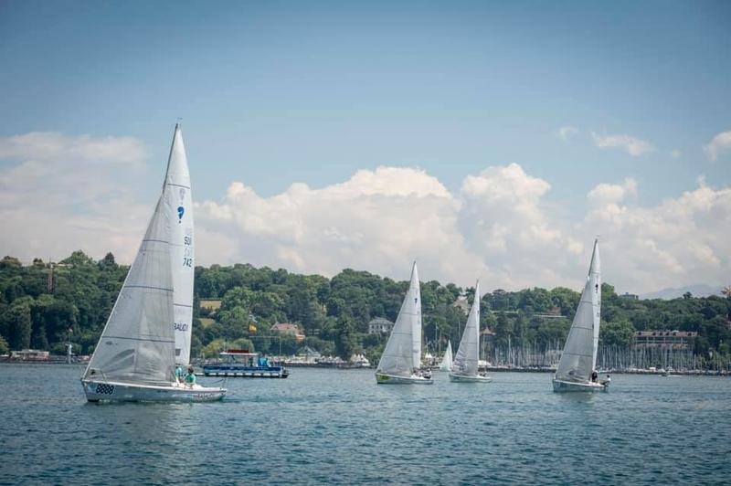 At the starting line in Bol d’Or Mirabaud