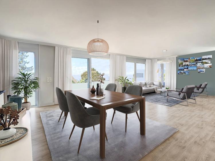 160 m² family duplex with south-facing terrace