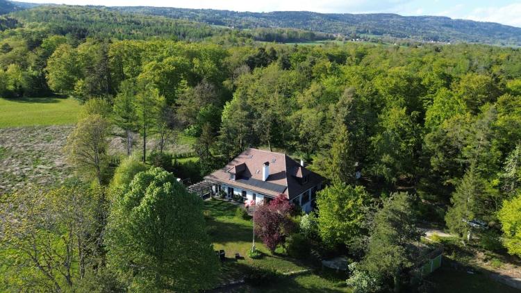 Außergewöhnliches Anwesen in absoluter Ruhe mit atemberaubendem Blick auf den Mont Blanc