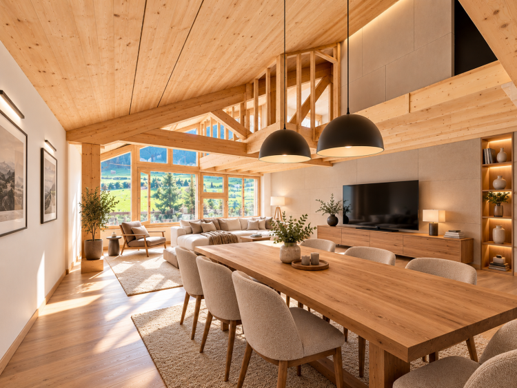 New duplex with garden – Alpine elegance in the heart of the Portes du Soleil