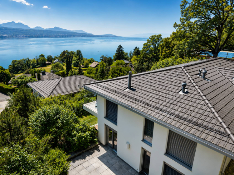 Appartement contemporain au cœur du Lavaux, avec panorama sur le Léman 