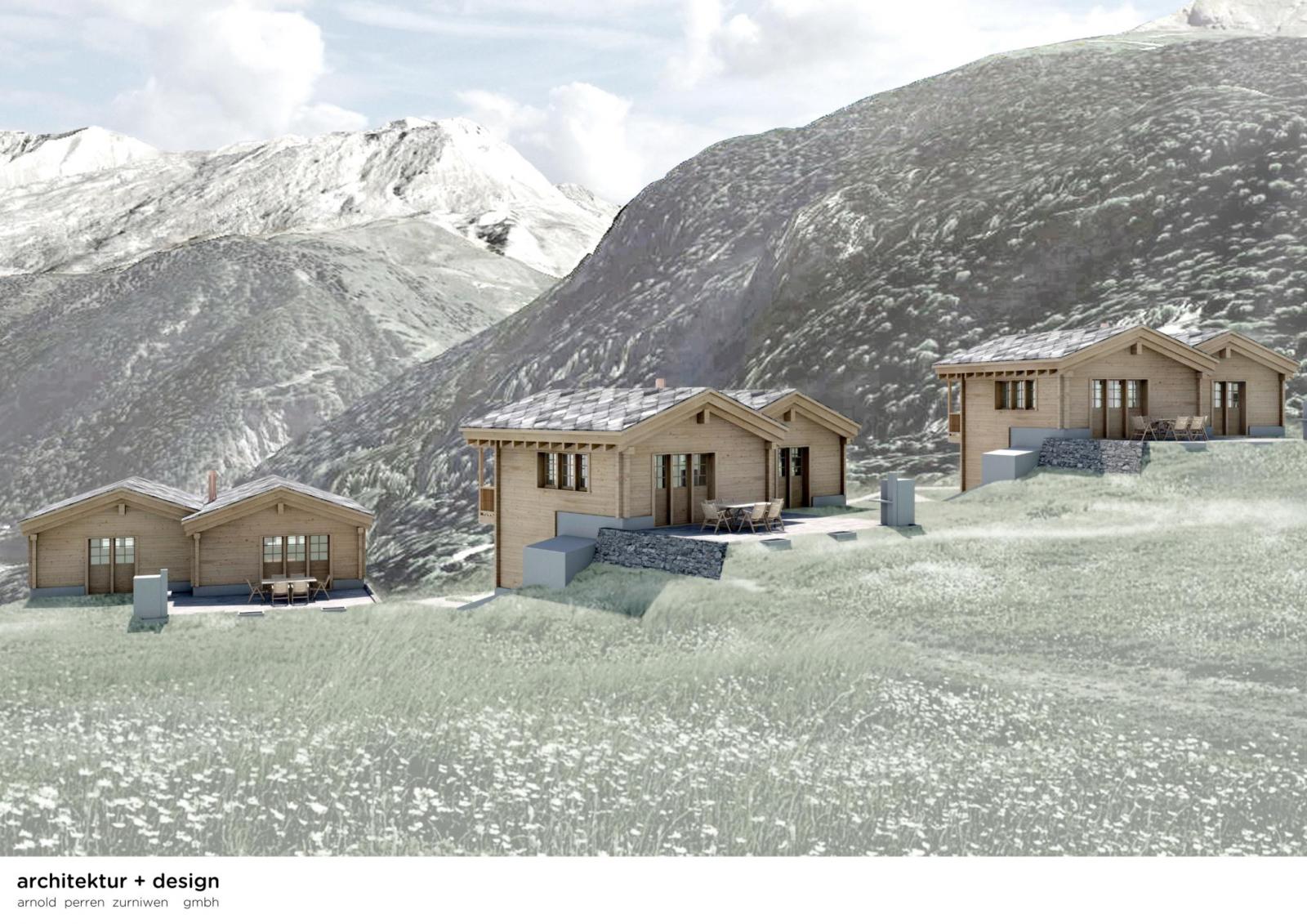 Zermatt - Project for a beautiful single-family house close to nature in Furi