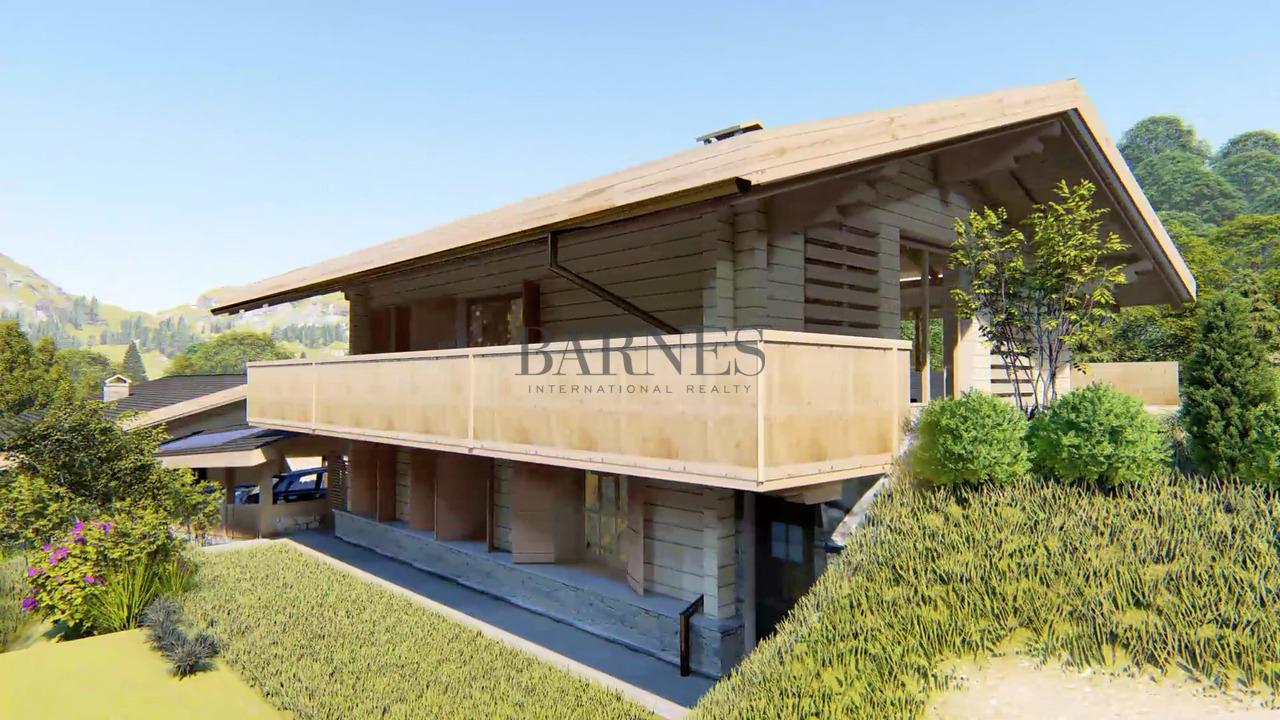 Château-d'Oex - Project '' Les Mérils '' new chalets in the heart of Château-d'Oex