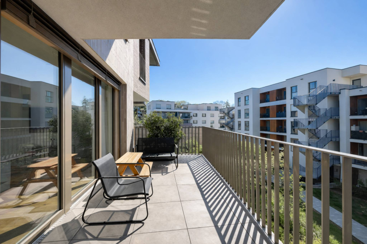 Duplex contemporain au cœur d'un écoquartier primé 