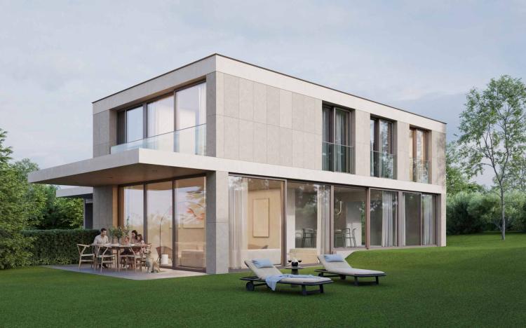 Villa individuelle neuve THPE avec jardin