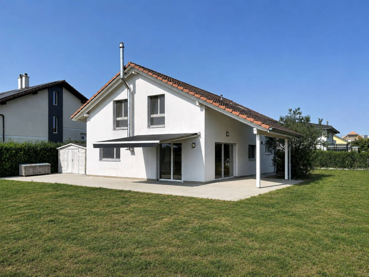 Maison familiale au calme avec vue dégagée sur la campagne