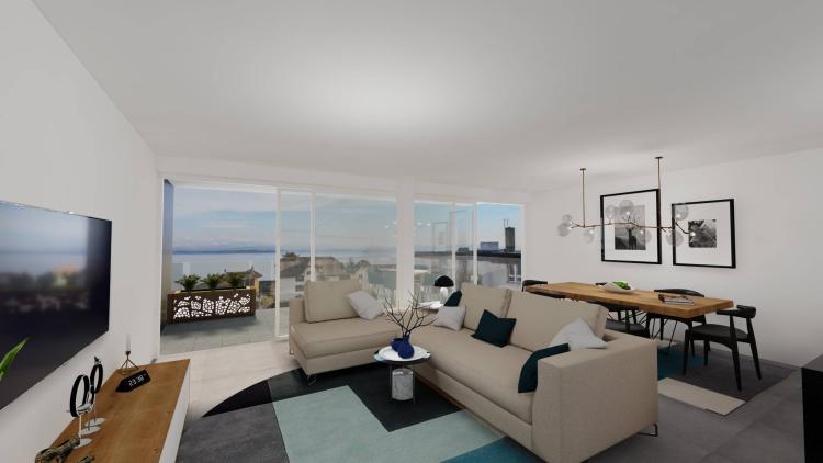 An idyllic setting as a horizon