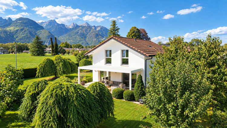Maison individuelle de 5,5 pièces avec vue imprenable sur les dents du midi