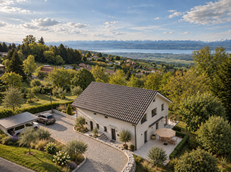 Chantier en cours : Un cadre de vie privilégié entre lac et montagnes !