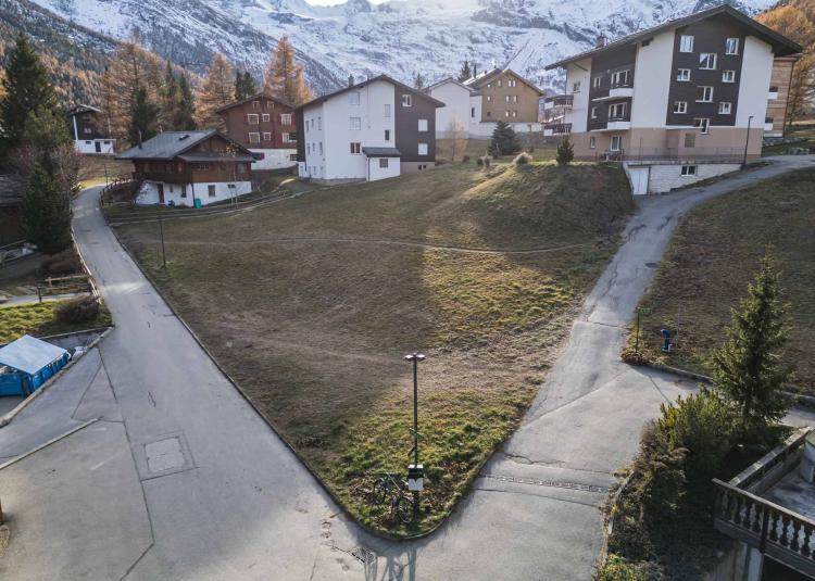 Fantastic building plot in Saas-Fee