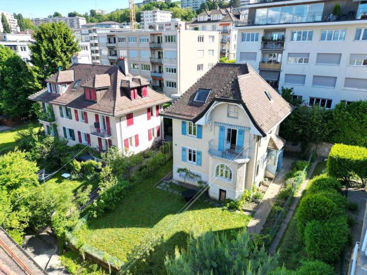 Centre de Lausanne - Villa individuelle de 6.5 pièces