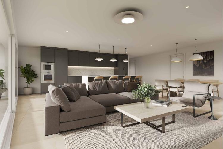 New: New 4.5 room apartment located on the ground floor