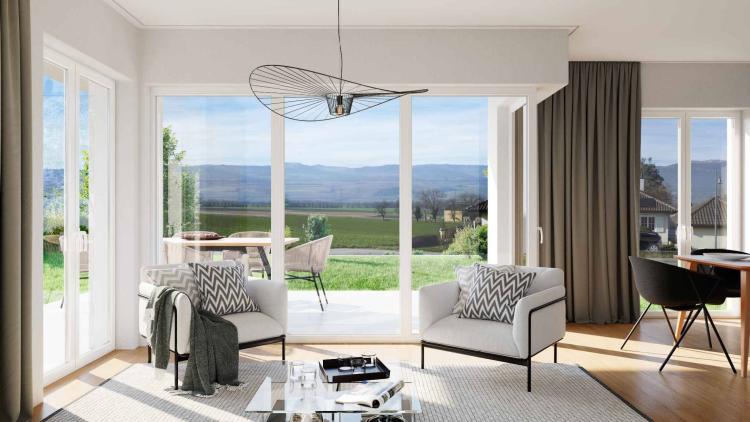 NEW PROJECT: 3.5 rooms on the 1st floor! 